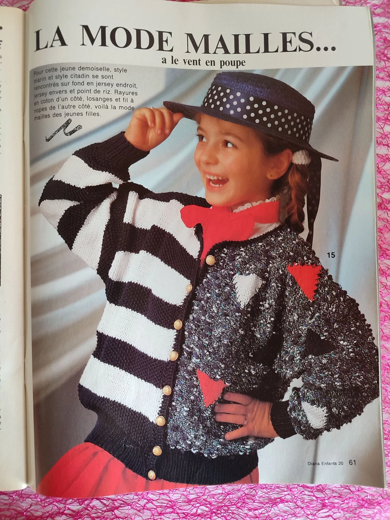 Diana enfants spécial maille Lot 3 revistas – photo 5